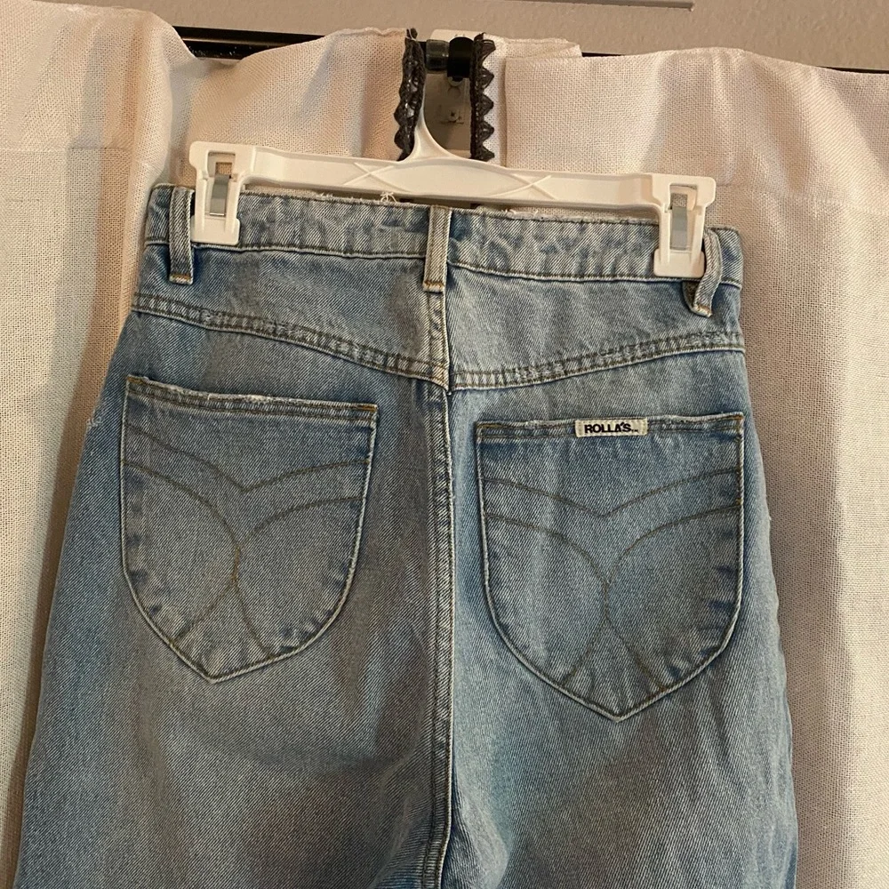 Rolla’s high rise straight jeans - Picture 3 of 4